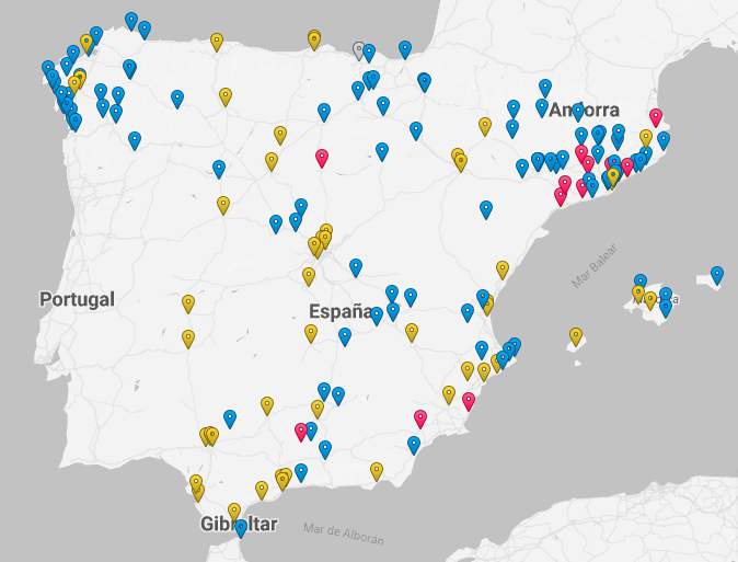 Ubicación de la tienda